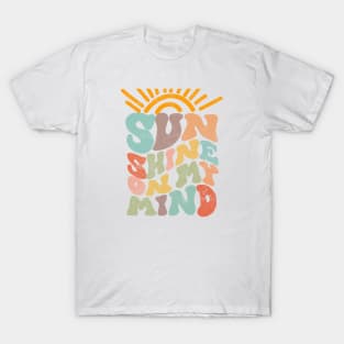 Sunshine on my mind, pastels, retro, vintage, summer T-Shirt